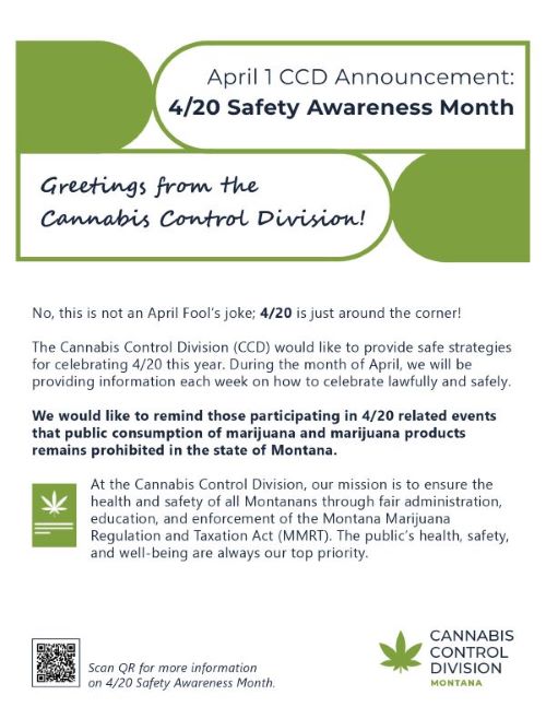 4/20 Safety Awareness Month Poster Preview