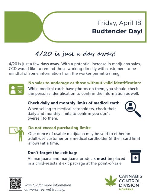 Budtender Day Poster Preview